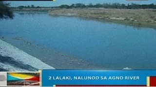 BP: 2 lalaki, nalunod sa Agno River sa Pangasinan