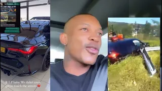 Tumi Seeco looses his car after an Accident | Full Footage