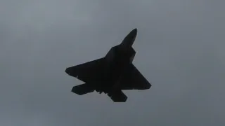 Buzzed by the F-22 RAPTOR