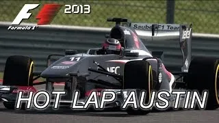 F1 2013 - PS3/X360/PC - Circuit of the Americas Hotlap (Trailer)