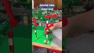 New lego train moc - train signals for the city and railway