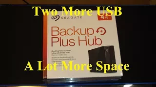 Seagate Backup Plus Hub 4TB - Unboxing