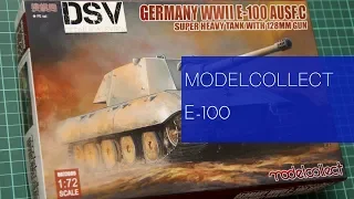 Modelcollect 1/72 E-100 Ausf.C (UA72089) Review