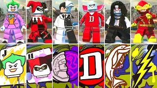 All Special Graffiti Art W/ DLC Characters in LEGO DC Super-Villains