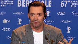 Logan - World Premiere Press Conference (2017) Wolverine Hugh Jackman Patrick Stewart