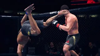 Khabib vs Thiago Santos (EA Sports UFC 4) - K1 Rules
