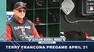 Cleveland Guardians: Terry Francona Pregame April 21, 2022