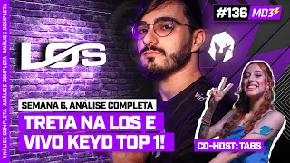 RODADA CBLOL 2024, SEMANA 6: TRETA NA LOS E VIVO KEYD TOP 1?? Análise completa — #MD3 #136