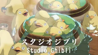 Best Relaxing Piano Studio Ghibli Complete Collection 🍦 Playlist for study, working, relax & travel