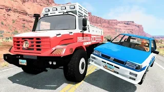 Crazy Police Chases #101 - BeamNG Drive Crashes