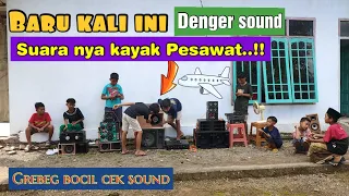 Miniatur mode pesawat werr uwerrr uwerrr horor audio miniatur sound system