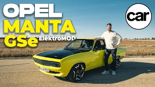 Opel Manta GSe ElektroMOD ¡Un clásico eléctrico! | Prueba / Review en español / Revista Car