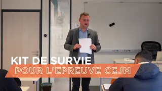 "kit de survie" pour l'épreuve de CEJM - BTS 2e année