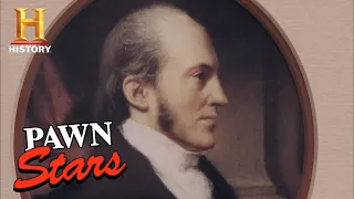 Pawn Stars: *DEALMAKING DUEL* for RARE Aaron Burr Check (Season 8) | History