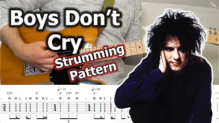 The Cure - Boys Don't Cry Strumming Pattern | Guitar Chords Tutorial