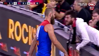 Gawn silences angry fan - Round 6 2018 - AFL