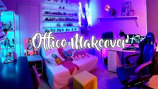 OFFICE ROOM MAKEOVER! - DIY HOME DECOR - Extreme transformation from start to finish