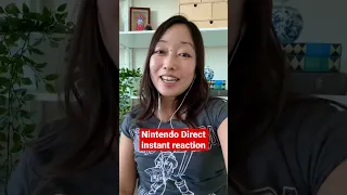 Nintendo Direct 2.8.2023 instant reaction #shorts