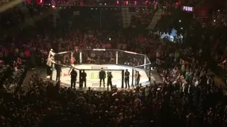 CM Punk UFC debut entrance UFC 203