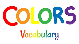 Kids Vocabulary - Colors - Color Mixing - English Educational Video for Kids