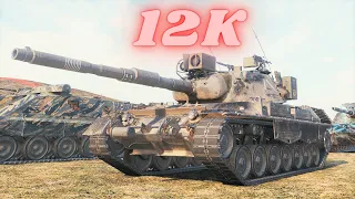 Leopard 1 - 12K Damage 6 Frags   World of Tanks  Gameplay