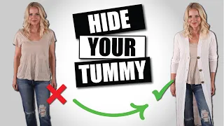 10 Must Know Style Tips to Hide a Tummy *WITHOUT Shapewear* (Dressing Over 40/Over 50)