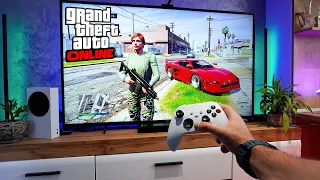 GTA Online On The XBOX SERIES S POV Gameplay, FPS, Impression