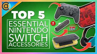 TOP 5: ESSENTIAL accessories to buy FIRST for your new Nintendo Switch or Lite