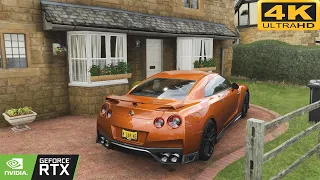 1100BHP Nissan GT-R R35 - Forza Horizon 4 | Logitech g29 #gameplay #4k