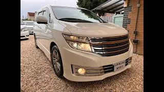 Nissan Elgrand E52 3500 V6 Rider 4x4 Petrol Auto 7 Seater