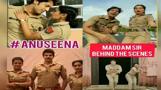 Maddam Sir Behind The Scenes /#Anuseena /#Rulki #Yuki /Anubhav Singh and Haseena Malik Love Marriage