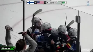 U18 Men's Worlds | USA 5, FIN 4 (OT)