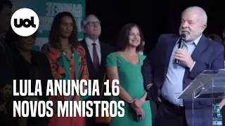 Lula anuncia Padilha, Nísia Trindade, Camilo Santana, Wellington Dias e mais ministros