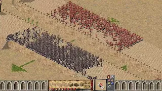 Stronghold Crusader / 1000 Archers vs 1000 Arabian bowman