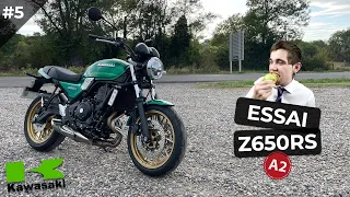 [ESSAI#5] Kawasaki Z650RS A2 : La pomme rétro pour les jeunes permis