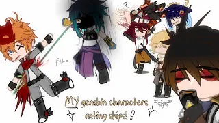 Genshin Characters Reacting Ships! |Gacha|Xiaoether|Zhongchi|Kazuscara|Heikazu|