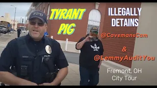 Illegally Detained for Public Filming, TYRANT PIGS Torturing Camera Men #lemmyaudityou #copwatch