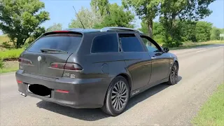 Alfa Romeo 156 2.4 JTD 20V Straight Pipe