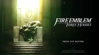 The Title Screen change if you beat Maddening (Lunatic) without New Game+ - Fire Emblem Three Houses