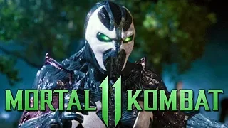 MORTAL KOMBAT 11 - POSSIBLE SPAWN DLC INTRO & OUTRO SCENES - MK 11