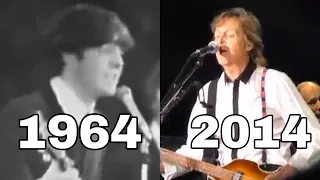 PAUL MCCARTNEY - LONG TALL SALLY 1964 & 2014 COMPARISON