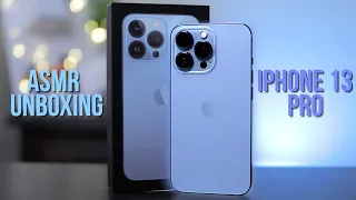 iPhone 13 Pro - Sierra Blue (ASMR/Relaxing Unboxing + Accessories)