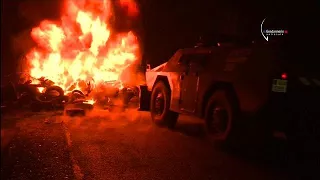 Affrontements à Notre-Dame-des-Landes, gendarmes contre "zadistes"