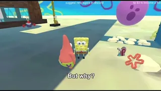 AI Spongebob out of context