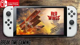 Red Wings: American Aces - Nintendo Switch OLED Handheld Gameplay