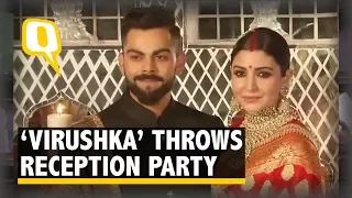 Virushka's Reception Bash At Taj Hotel, New Delhi | The Quint