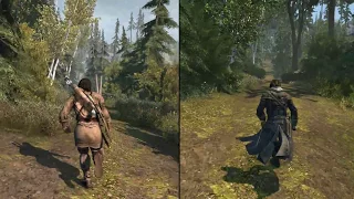 Assassin's Creed Davenport Homestead Comparison (III VS Rogue)