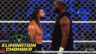 FULL MATCH - Roman Reigns vs. Omos - Steel Cage Match: Feb. 19, 2022