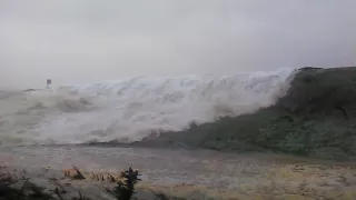 Hurricane Ophelia floods and batters Ireland