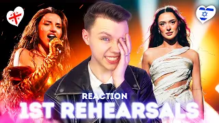 REACTION - FIRST REHEARSALS - DAY 4 | Первые репетиции ЕВРОВИДЕНИЯ 2024 | Eurovision 2024